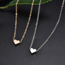 Load image into Gallery viewer, Summer Fashion Women Lady Simple Love Shape Heart Pendant Choker Chain Necklace Bib Beach Summer Necklace Jewelry