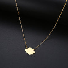 Load image into Gallery viewer, DOTIFI For Women  New Simple Sequin Cloud Necklaces Lightning Pendant Stainless Steel Necklace Gift T95-T98