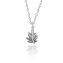 Load image into Gallery viewer, Trendy Weed Tree Leaf Necklace Women Simple Cactus Pineapple Nut Maple Leaves Necklaces Pendants Jewelry Drop Shipping Collares